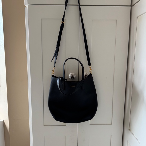 AUTHENTIC SAINT  LAURENT TOY TOTE/ BLACK LIKE NEW - Picture 8 of 8